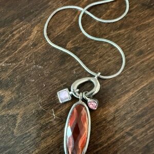 Lia Sophia Medley Silver Necklace